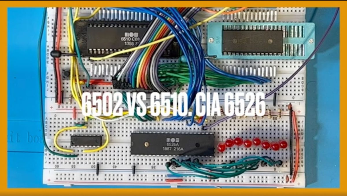 C64 a Fondo – 6502 vs 6510 Parte 8 – MOS 6526 CIA Interfaz con periféricos reloaded